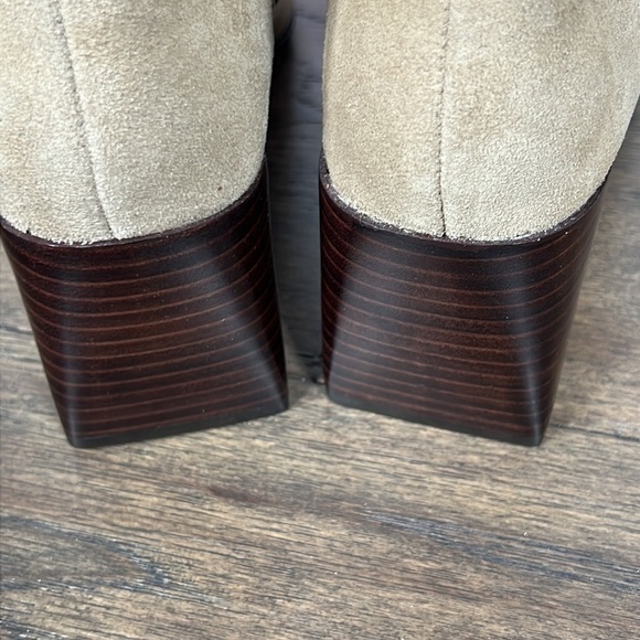 BLONDO Salome Suede Ankle Boots Taupe Sz 6.5 NIB - Picture 5 of 10